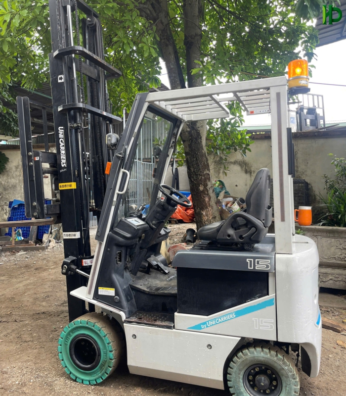 Xe Nâng Unicarriers 1.5 Tấn – Xe Nâng Điện Nhật Bản, Càng Dài 1.8m
